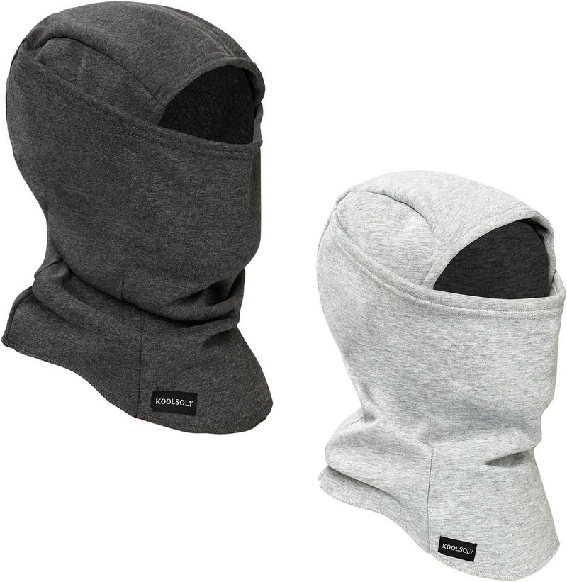 KOOLSOLY Ski Mask Balaclava Cold Weather Warm and Fleece Face Mask Neck Warmer Full Face Mask for Men&Women - Image 1
